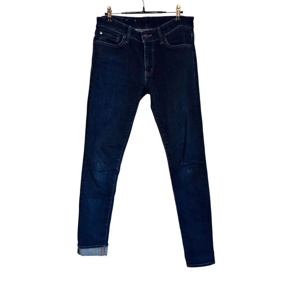 Denim & Supply Ralph Lauren Skinny Jeans Womens 28x32 Dark Wash Stretch